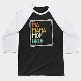 Mama Shirts for Women Mom Shirts Mothers Day Baseball T-Shirt